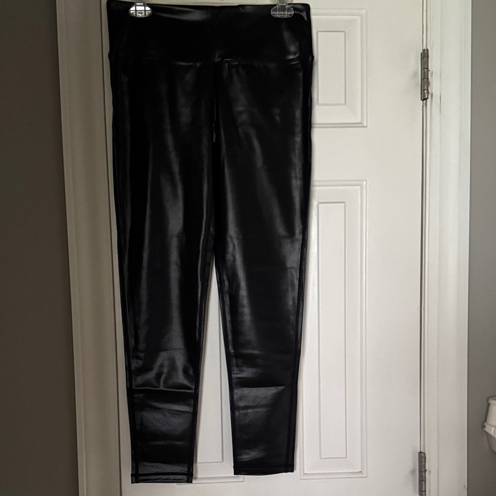 Mono b Faux Leather High Waist  Leggings